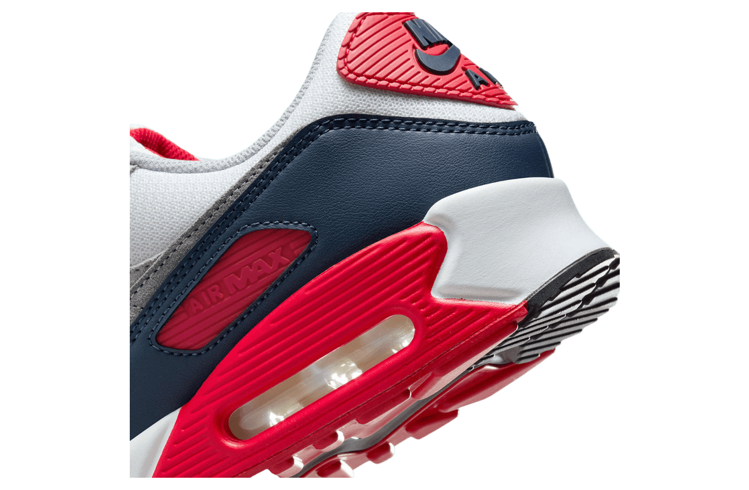 Nike Air Max 90 Cool Grey / University Red release photo 3