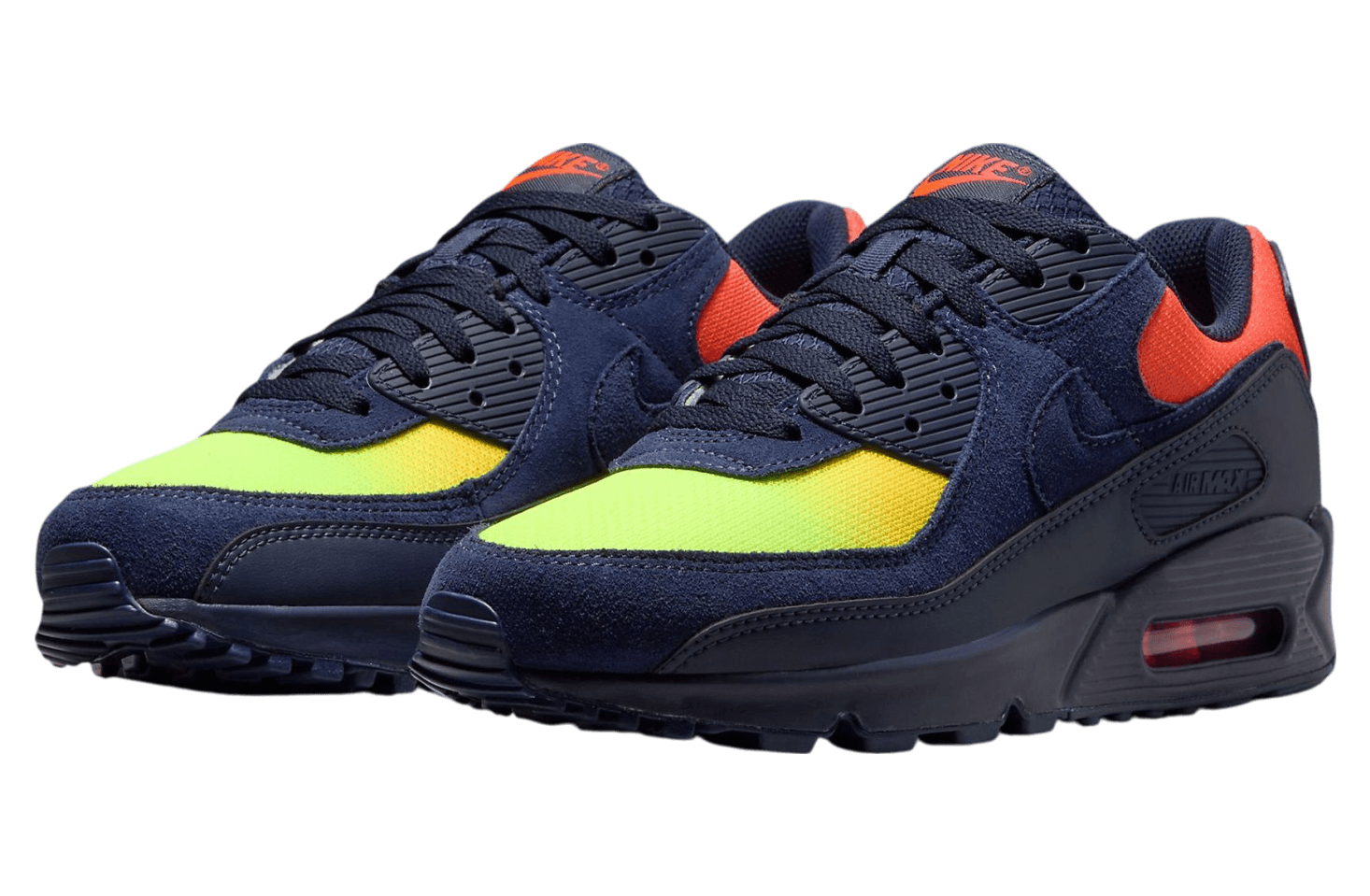 Nike Air Max 90 Lemon Venom / Blackened Blue release photo 2