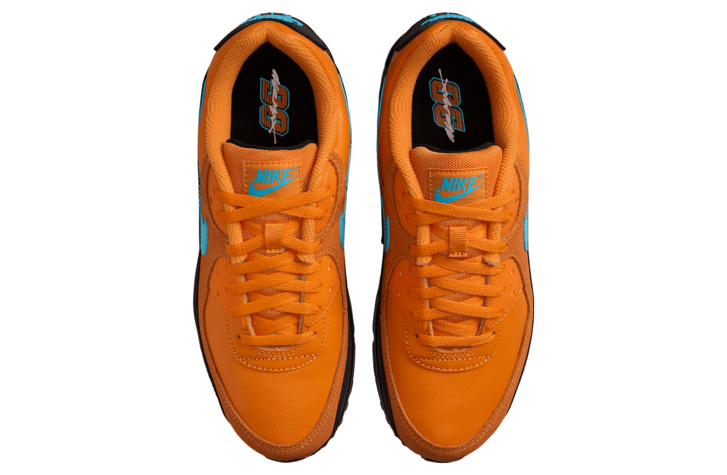 Nike Air Max 90 Mandarin Mandarin / Blue Fury release photo 5