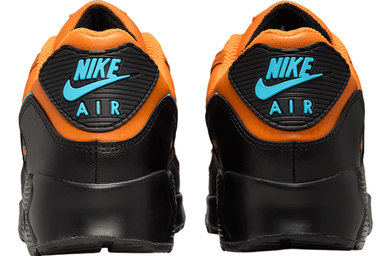 Nike Air Max 90 Mandarin Mandarin / Blue Fury release photo 6