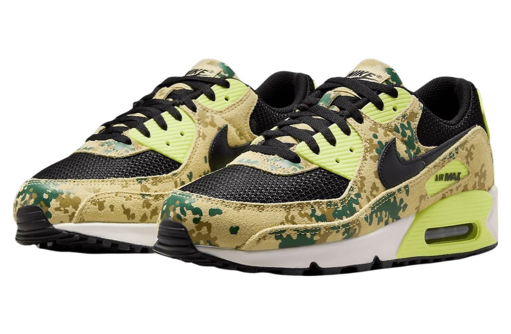 Nike Air Max 90 Team Gold / Light Lemon Twist-Phantom-Black release photo 2