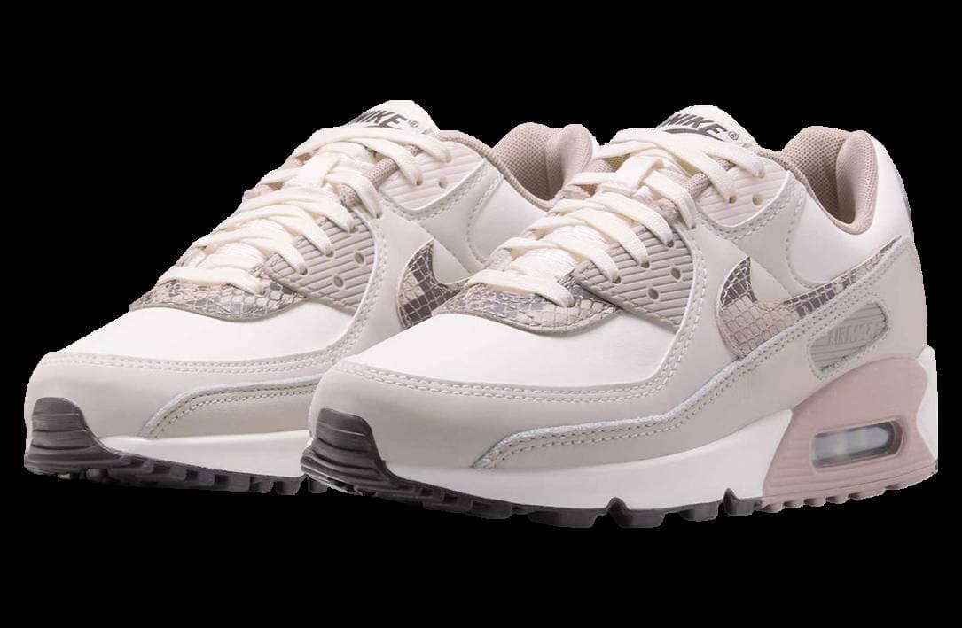 Nike Air Max 90 WMNS Light Pink Snakeskin release photo 2