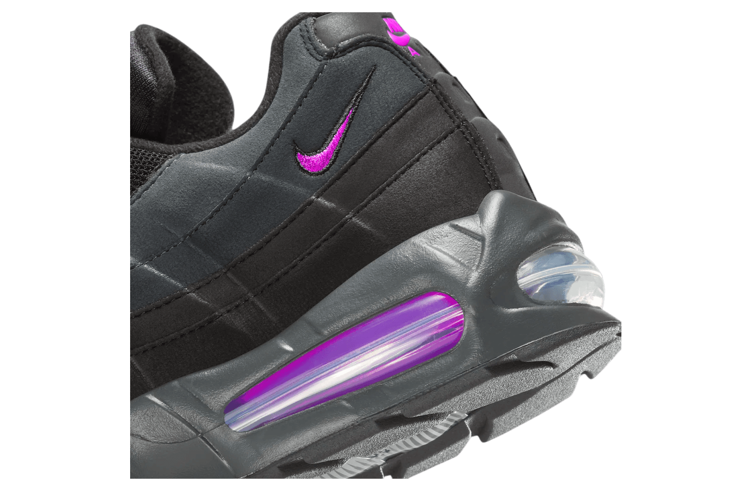 Nike Air Max 95 OG Black / Vivid Purple release photo 3