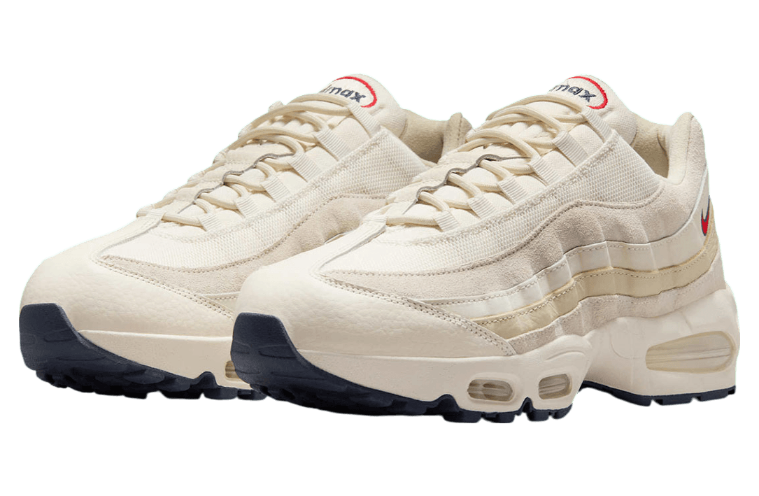 Nike Air Max 95 OG Pale Ivory / University Red release photo 2