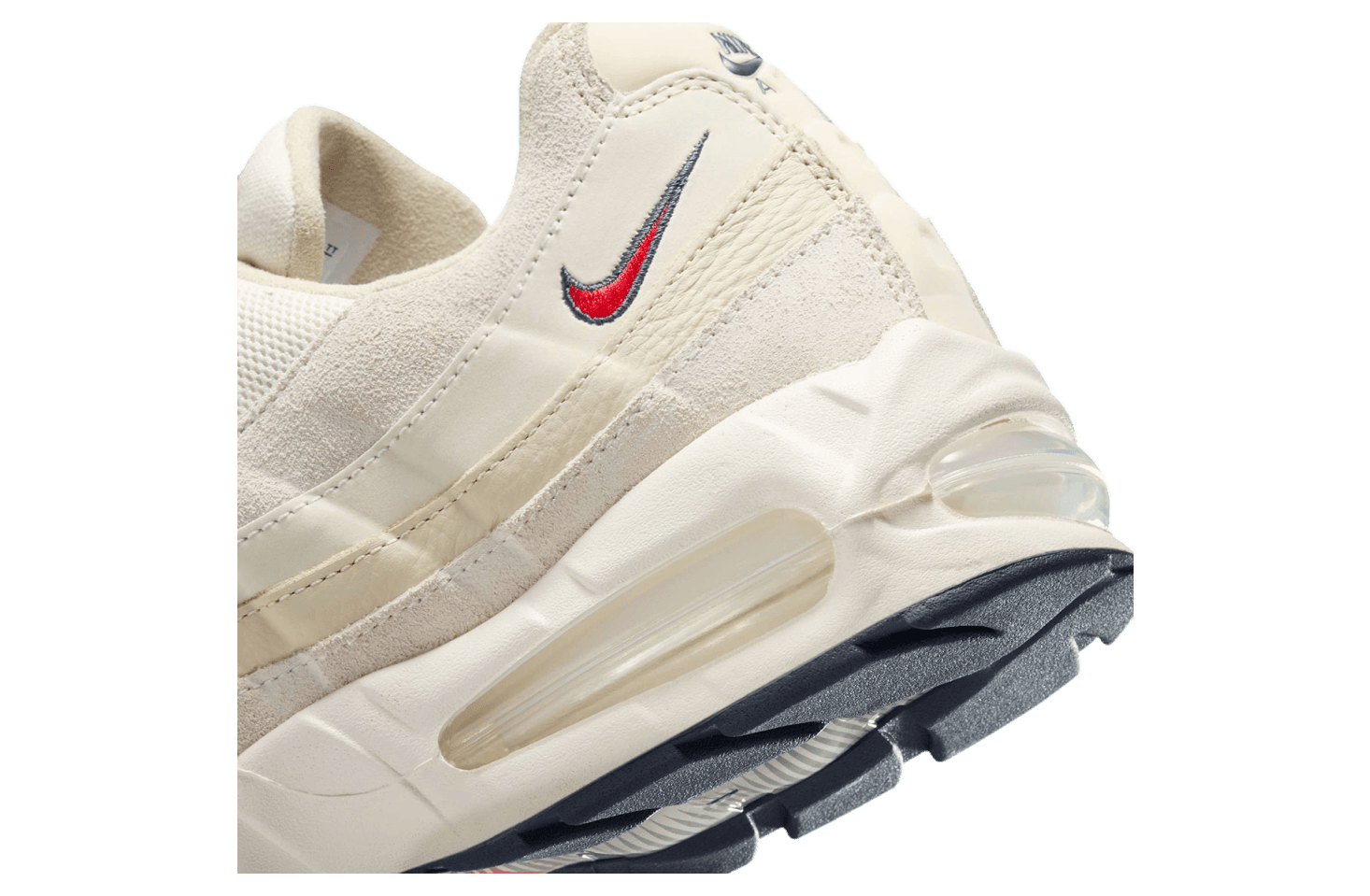 Nike Air Max 95 OG Pale Ivory / University Red release photo 3