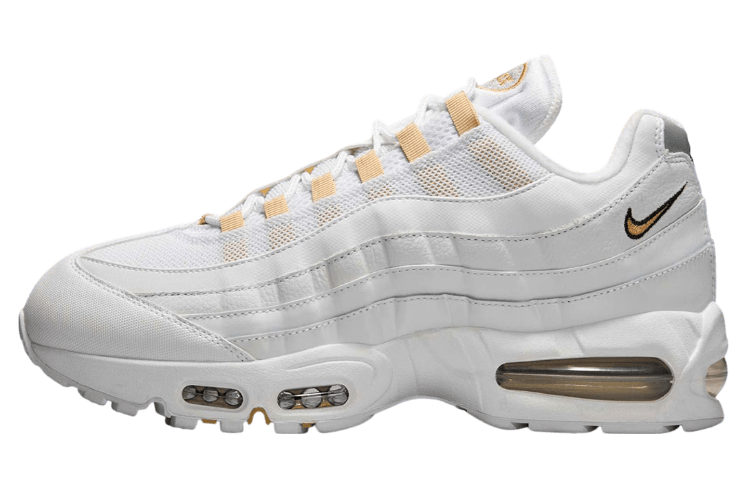 Nike Air Max 95 OG White / Metallic Gold release photo 1
