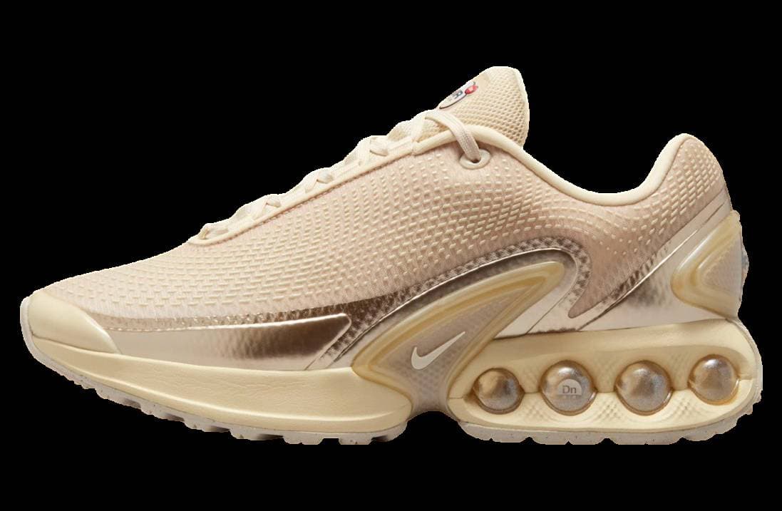 Nike Air Max Dn WMNS Fossil / Light Khaki-Team Gold Nike release photo