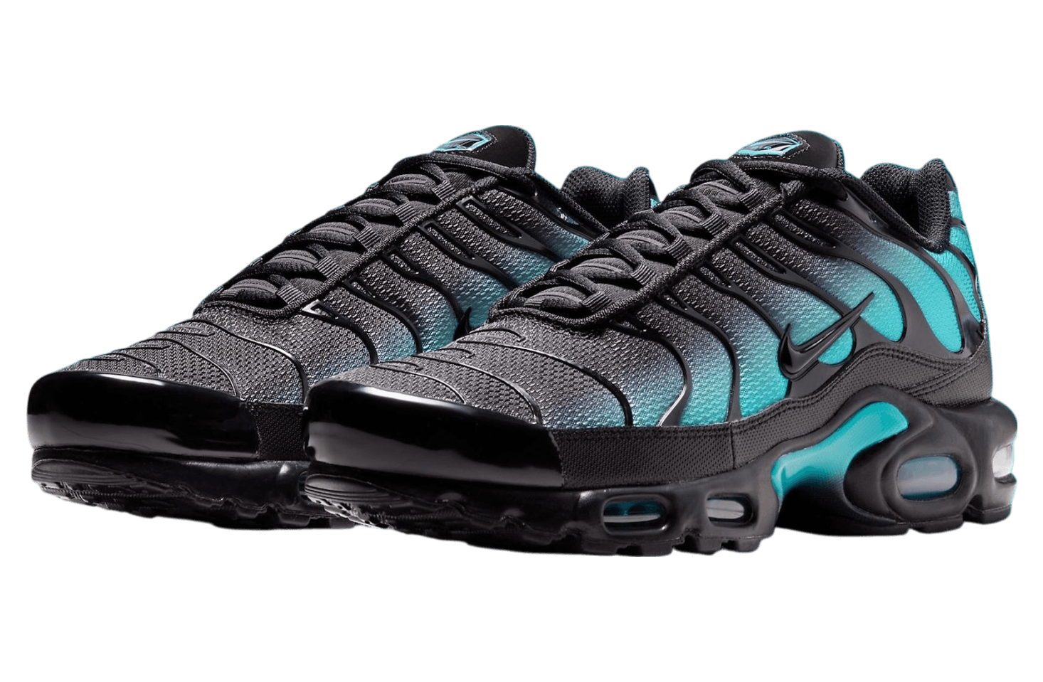 Nike Air Max Plus Black / Aurora Green release photo 2