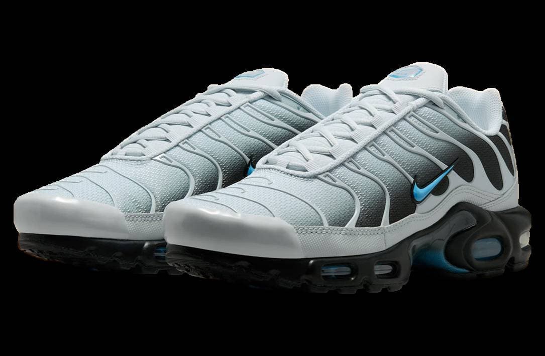 Nike Air Max Plus Grey / University Blue release photo 2