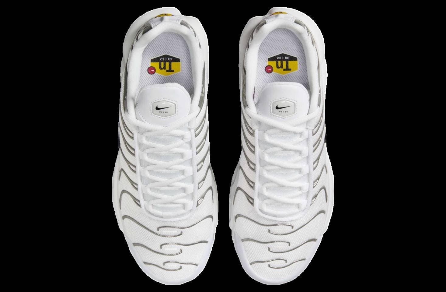 Nike Air Max Plus WMNS Metallic Silver / White release photo 4