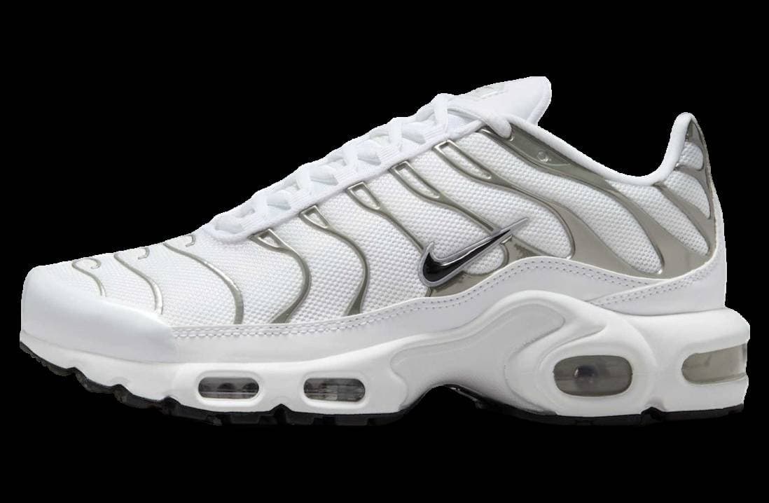 Nike Air Max Plus WMNS Metallic Silver / White release photo 1