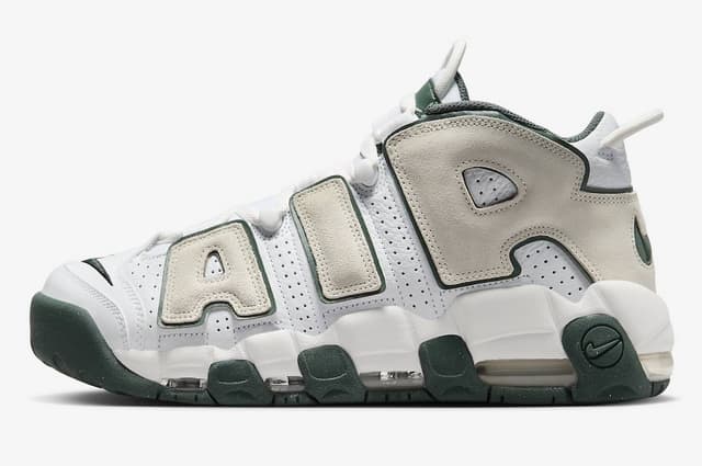 Nike Air More Uptempo Vintage Green Nike release photo