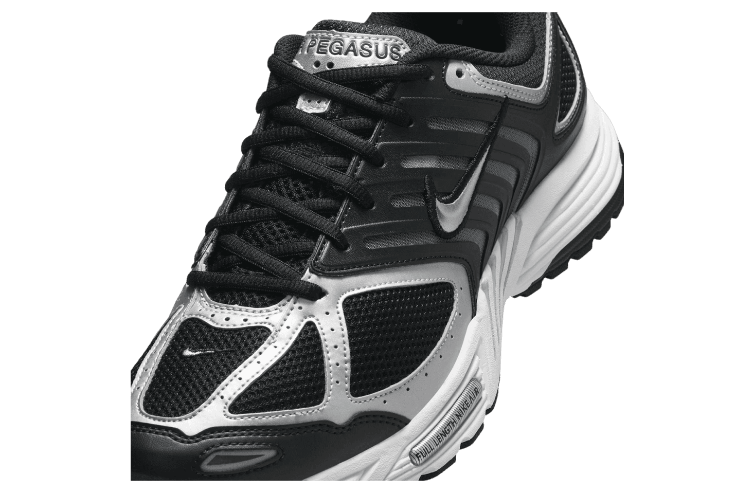 Nike Air Pegasus 2k5 Black / Metallic Silver / White release photo 7