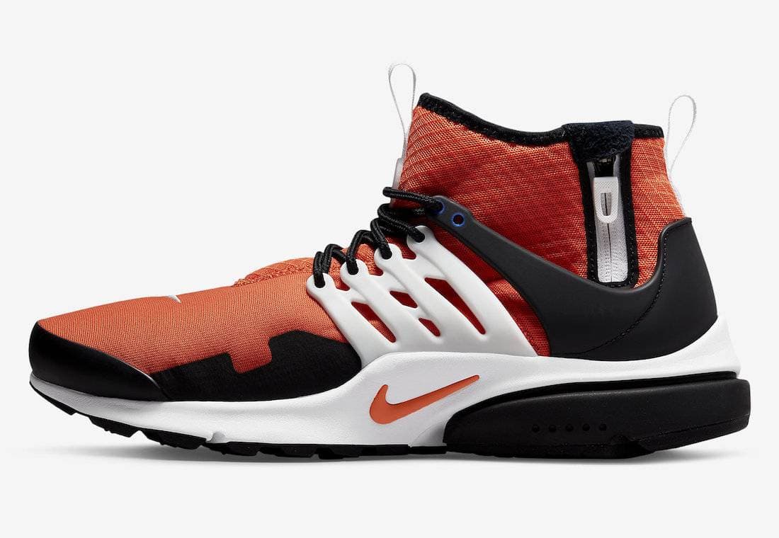 Nike Air Presto Mid Utility Orange Nike release photo