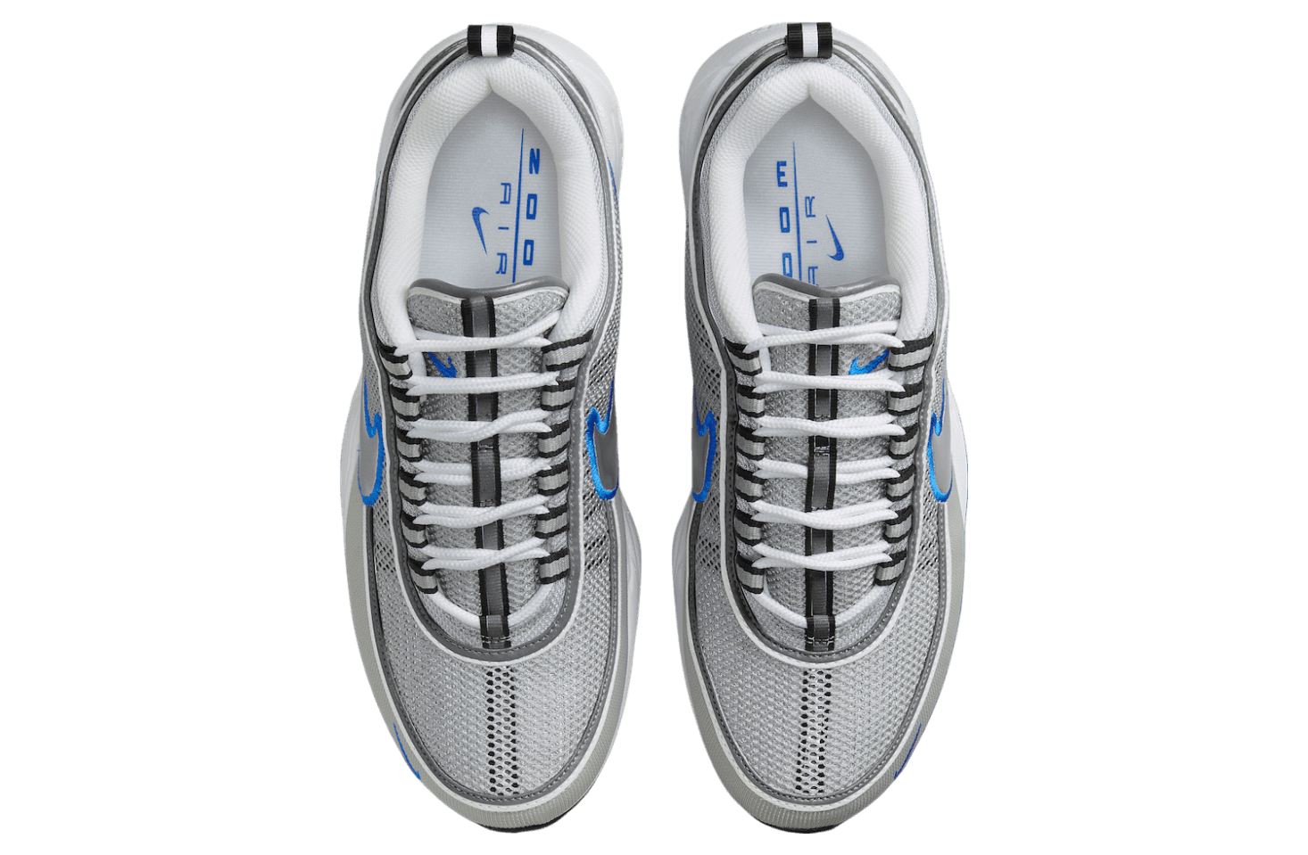 Nike Air Zoom Spiridon Metallic Silver / White release photo 4