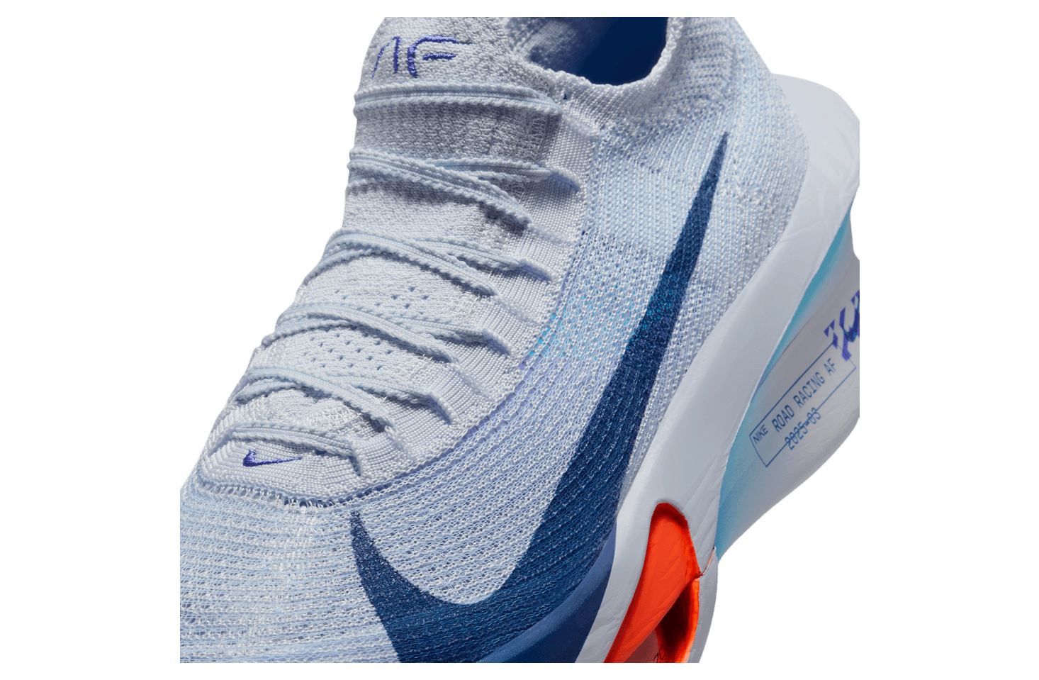 Nike Alphafly 3 Football Grey / Blue Void release photo 7
