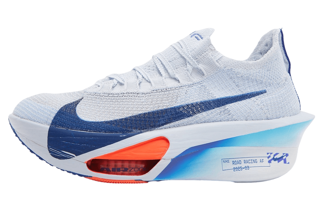 Nike Alphafly 3 Football Grey / Blue Void release photo 1