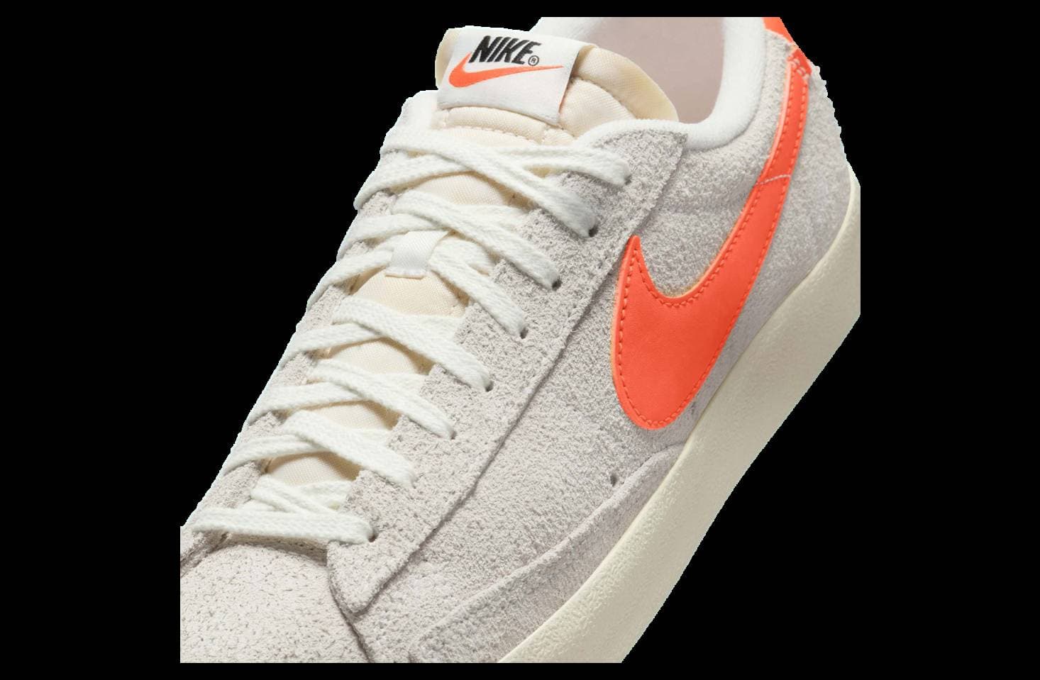 Nike Blazer Low 77 Summit White / Safety Orange release photo 5