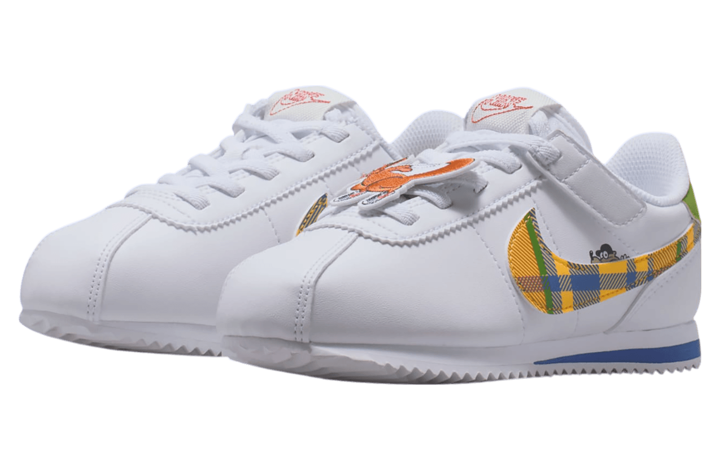 Nike Cortez GS White Plaid release photo 2