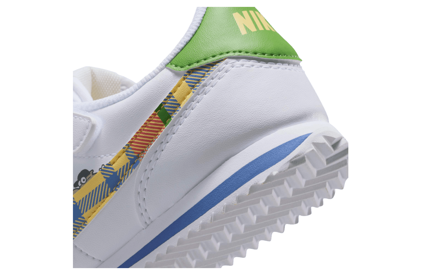 Nike Cortez GS White Plaid release photo 3