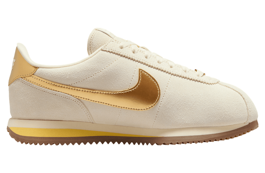 Nike Cortez Sail / Metallic Gold release photo 3