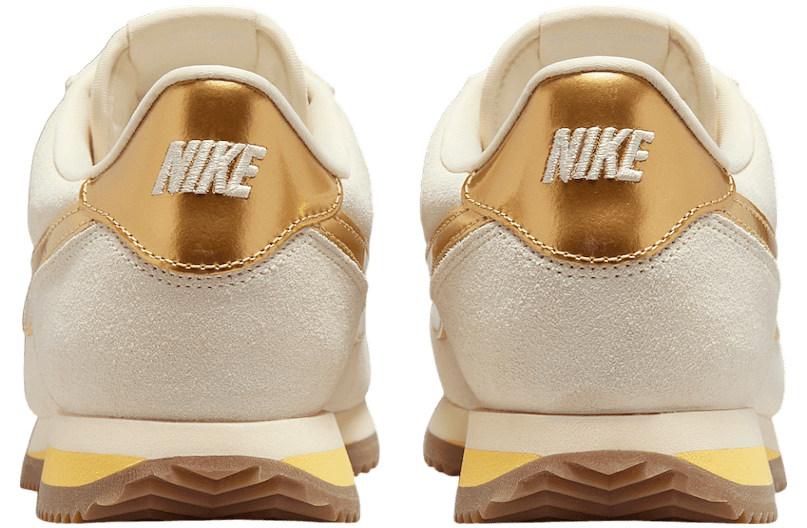 Nike Cortez Sail / Metallic Gold release photo 5
