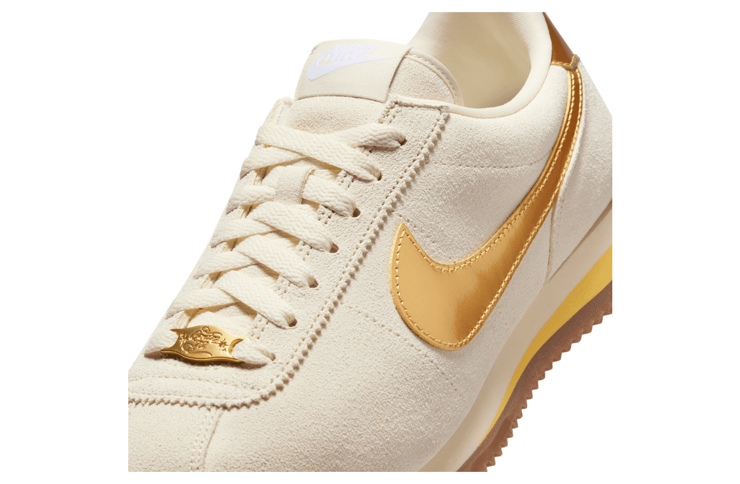 Nike Cortez Sail / Metallic Gold release photo 7