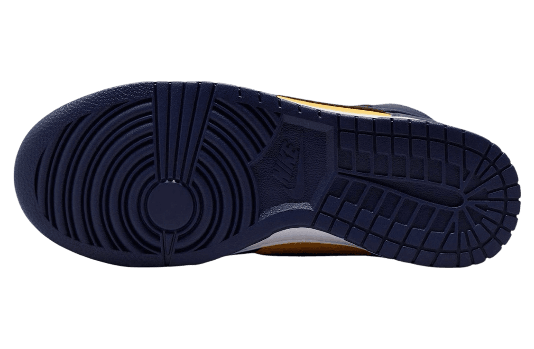 Nike Dunk High Michigan Midnight Navy / Varsity Maize release photo 6