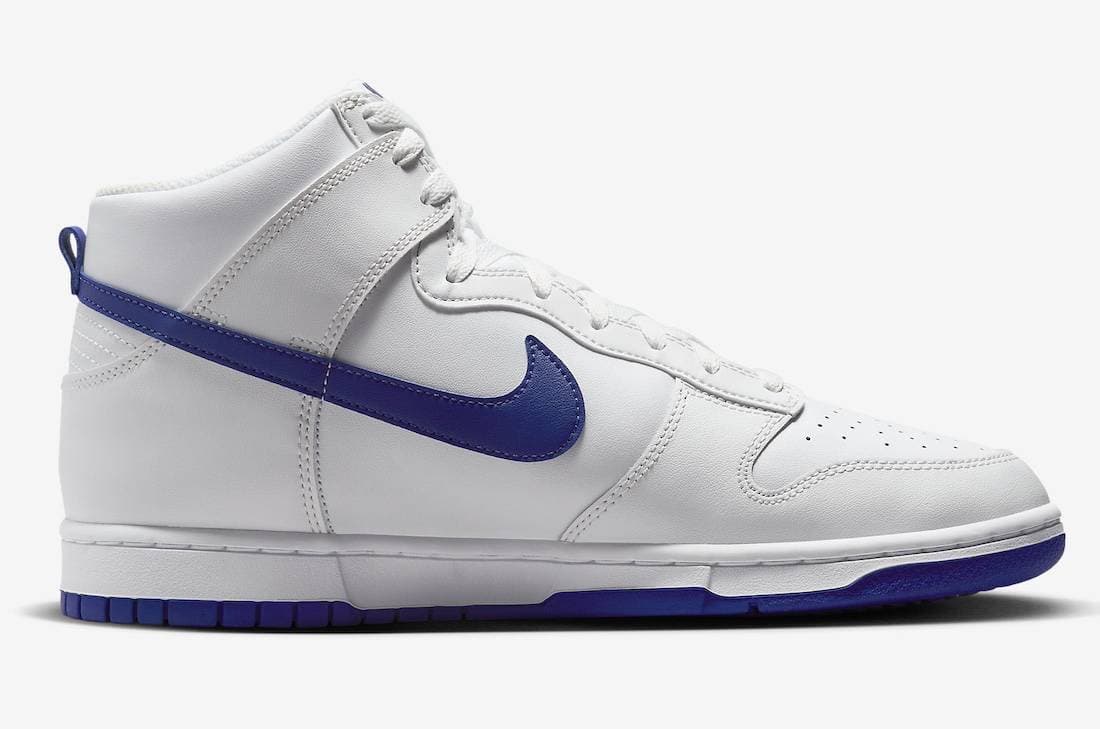 Nike Dunk High White Concord release photo 3
