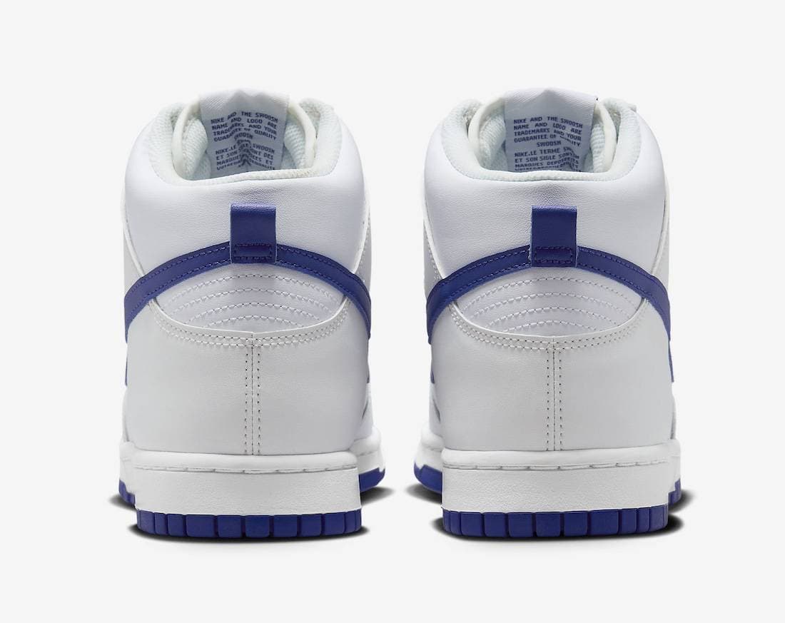 Nike Dunk High White Concord release photo 5