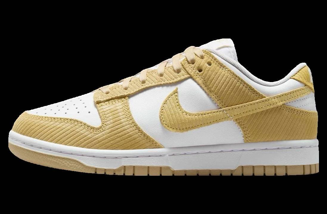 Nike Dunk Low Alabaster Corduroy release photo 1