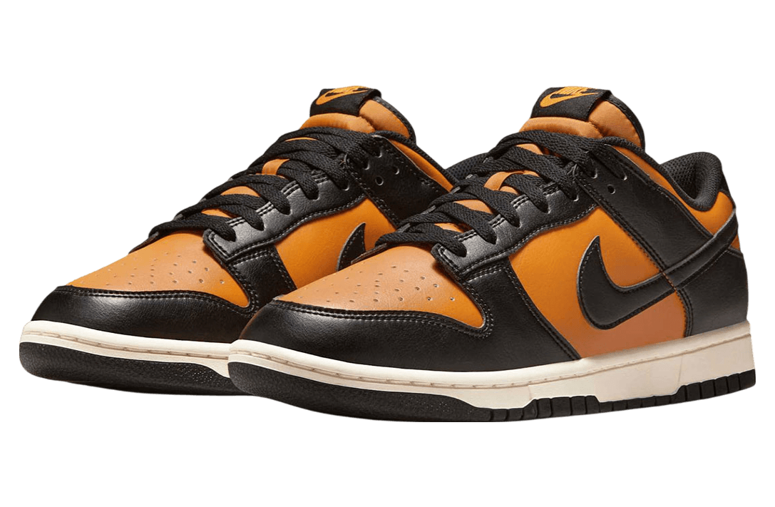 Nike Dunk Low Black / Desert Ochre release photo 2