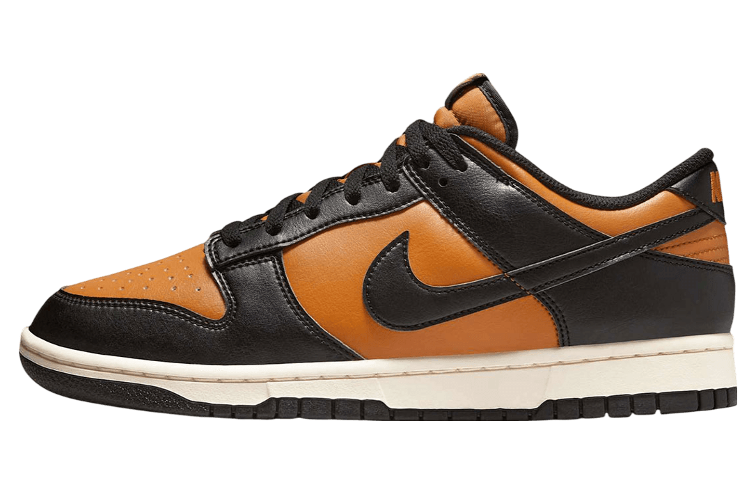 Nike Dunk Low Black / Desert Ochre release photo 1