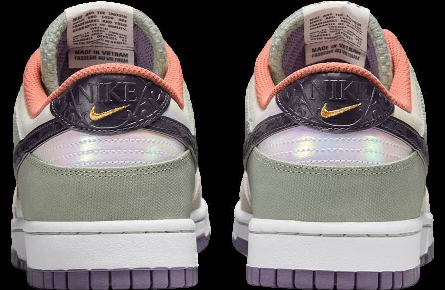 Nike Dunk Low Floral Swoosh release photo 5