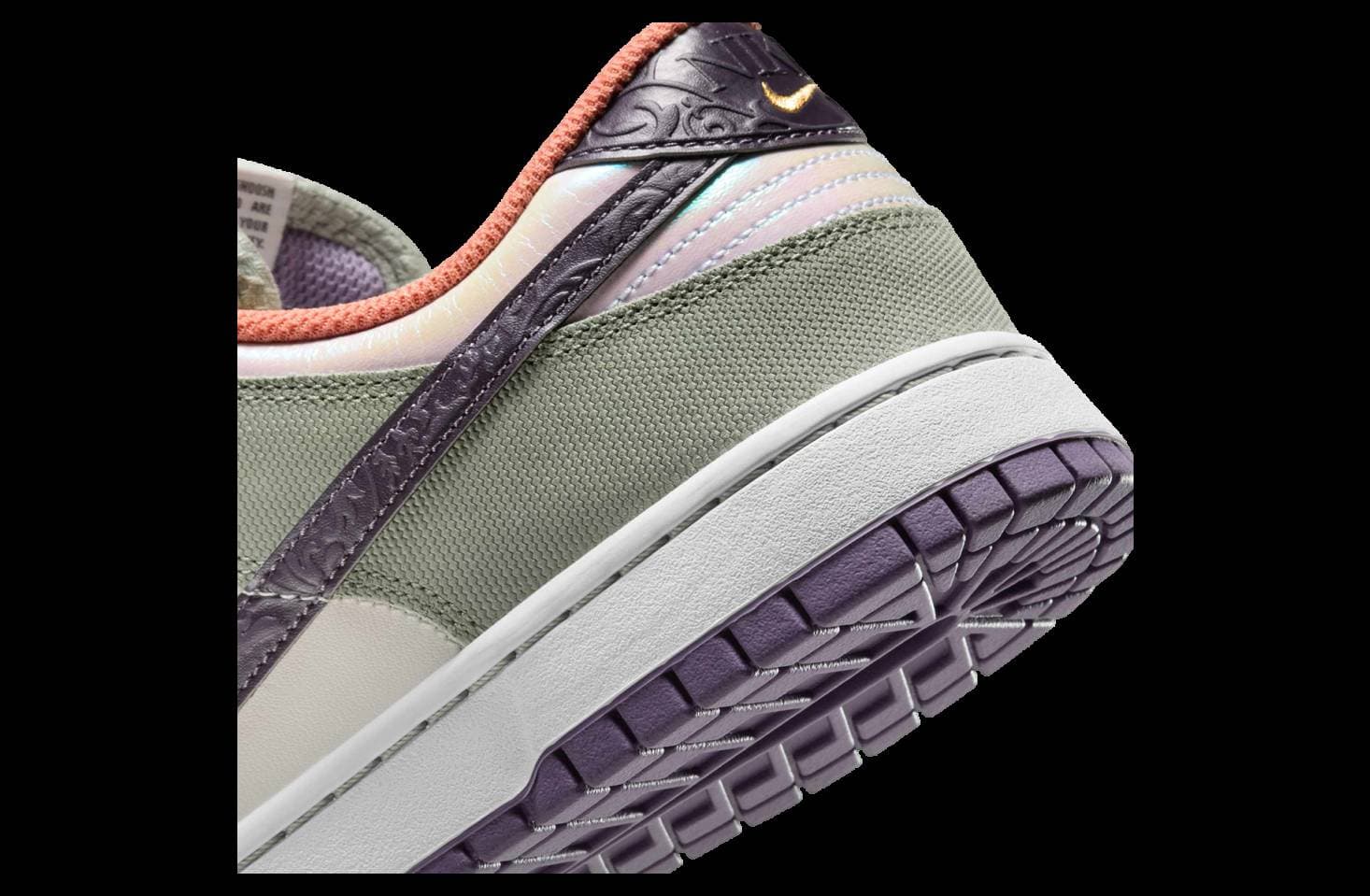 Nike Dunk Low Floral Swoosh release photo 8