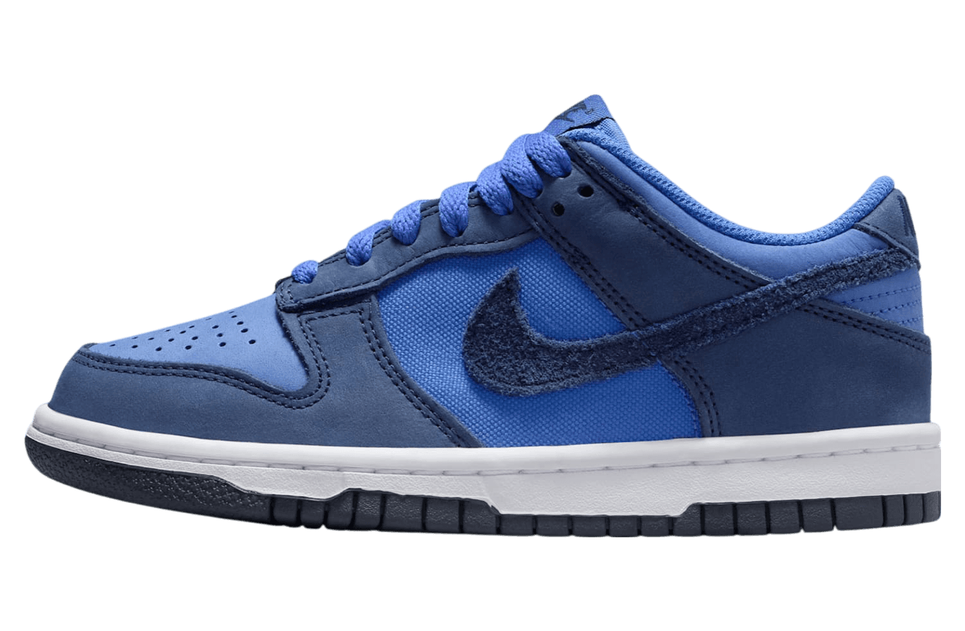Nike Dunk Low GS Comet Blue / White release photo 1