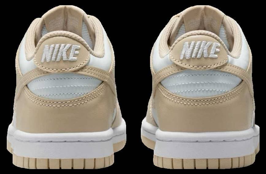 Nike Dunk Low GS Desert Khaki / Pure Platinum release photo 5