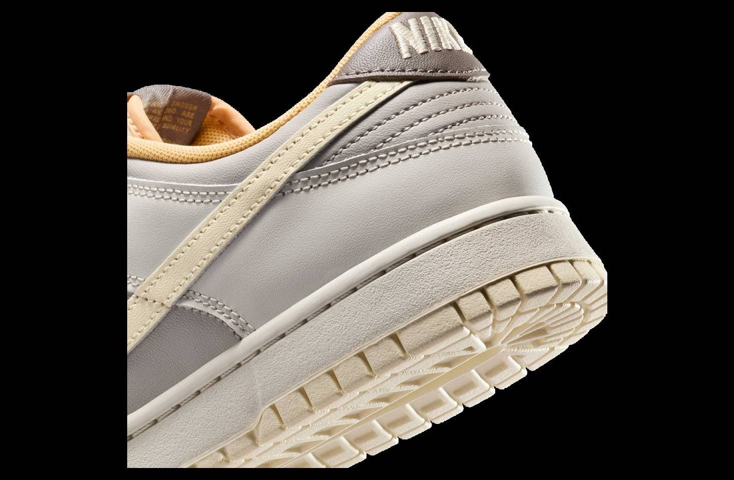 Nike Dunk Low Light Bone / Light Wild Mango release photo 8