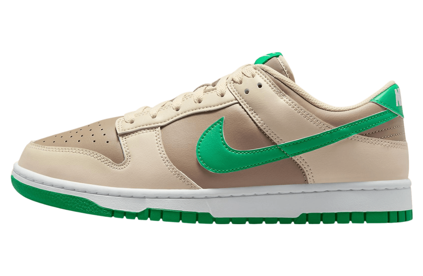 Nike Dunk Low Light Khaki / Green release photo 1
