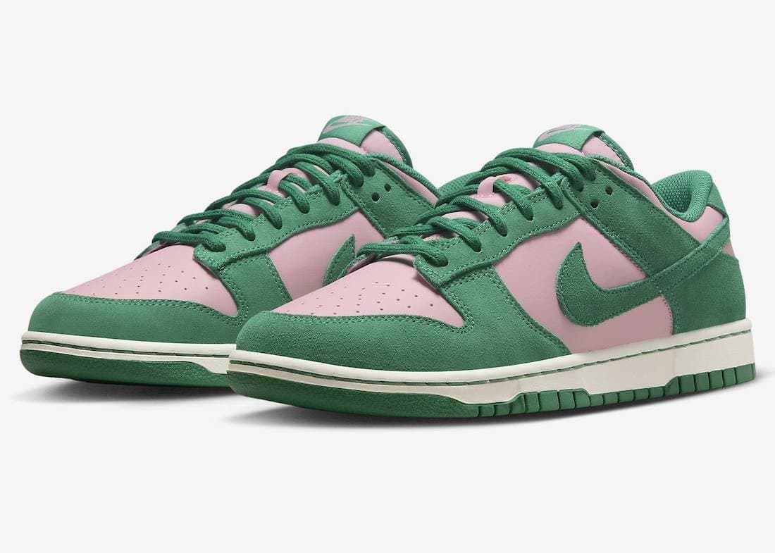 Nike Dunk Low Medium Soft Pink Malachite release photo 2