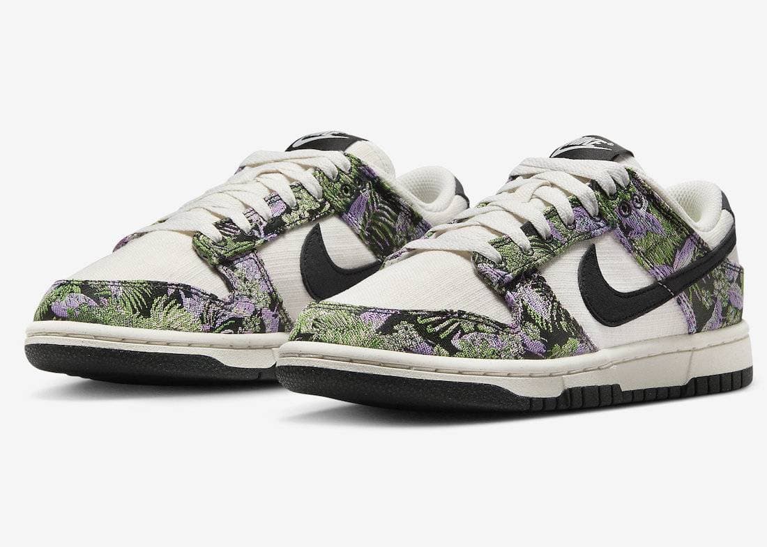 Nike Dunk Low Next Nature WMNS Floral Tapestry release photo 5