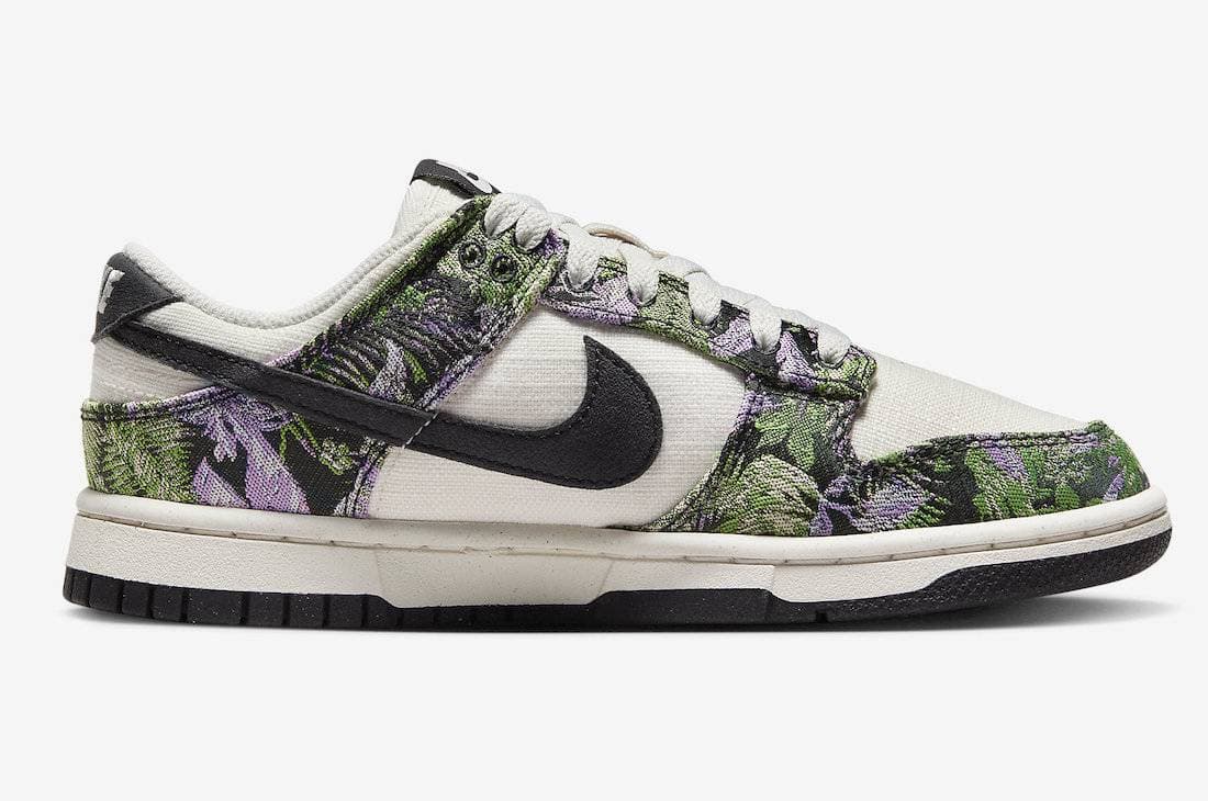 Nike Dunk Low Next Nature WMNS Floral Tapestry release photo 4