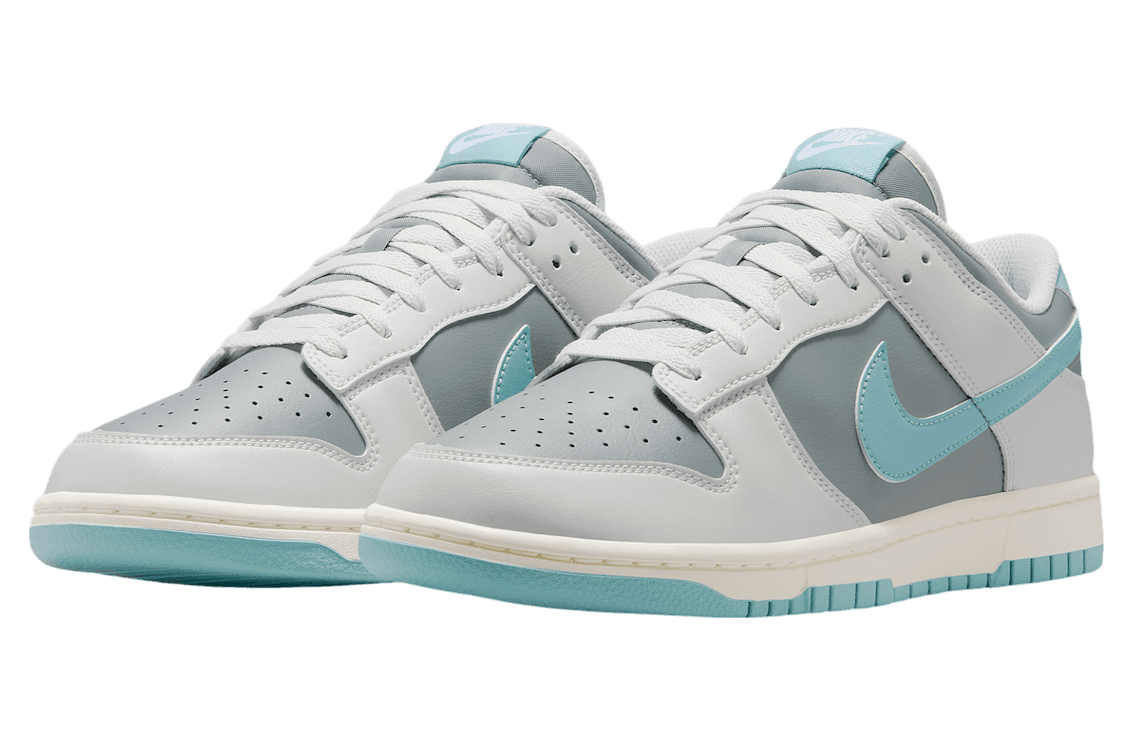 Nike Dunk Low Photon Dust / Denim Turquoise release photo 2