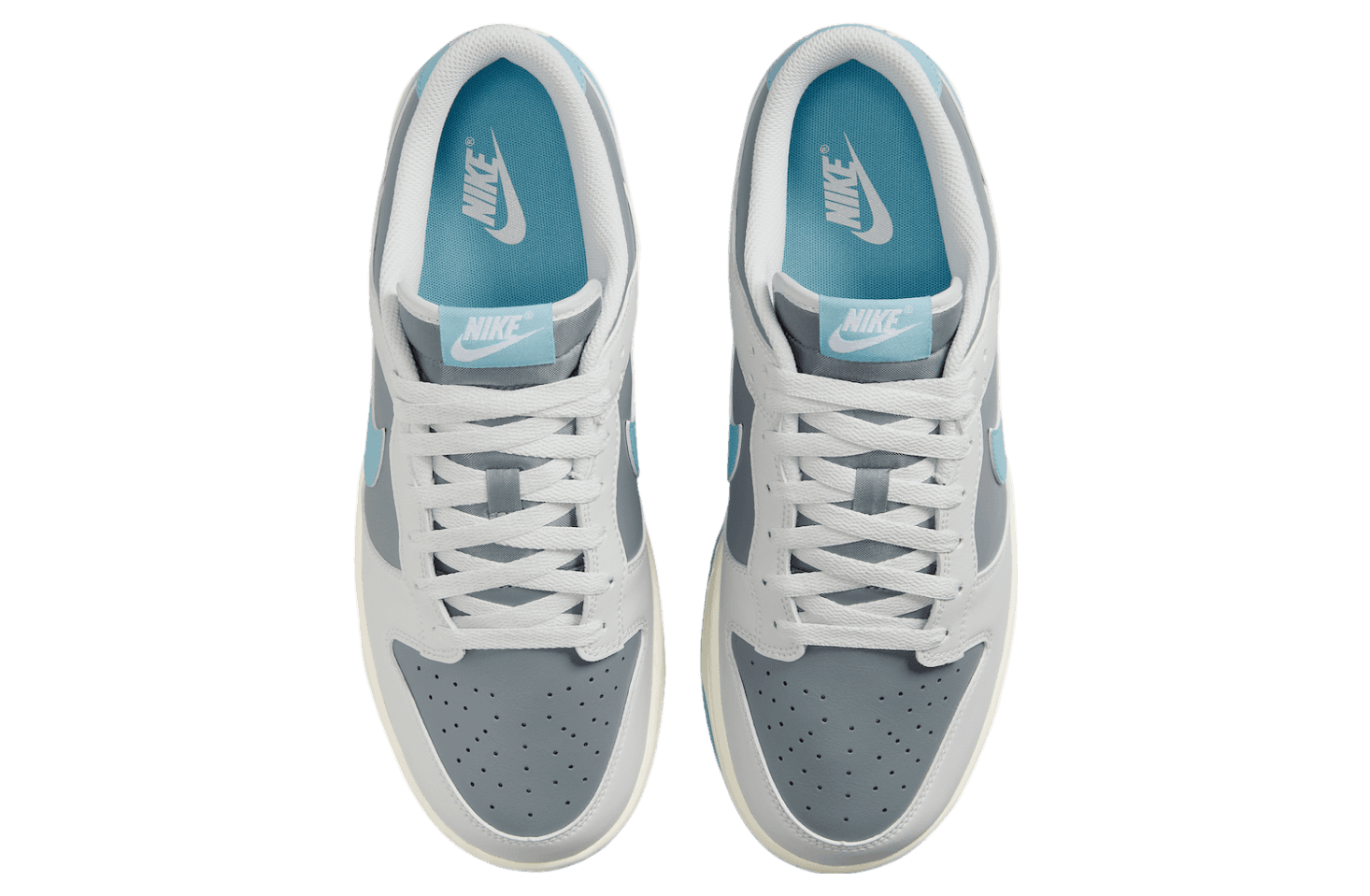 Nike Dunk Low Photon Dust / Denim Turquoise release photo 4