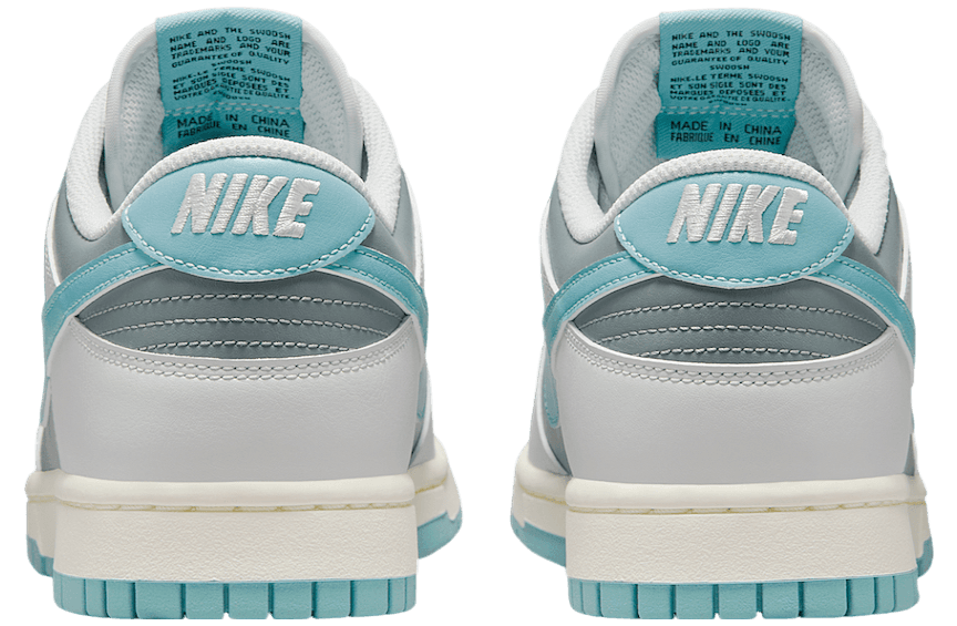 Nike Dunk Low Photon Dust / Denim Turquoise release photo 5