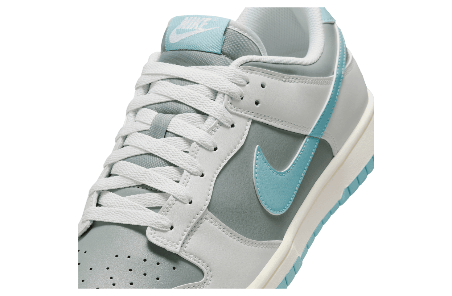 Nike Dunk Low Photon Dust / Denim Turquoise release photo 7