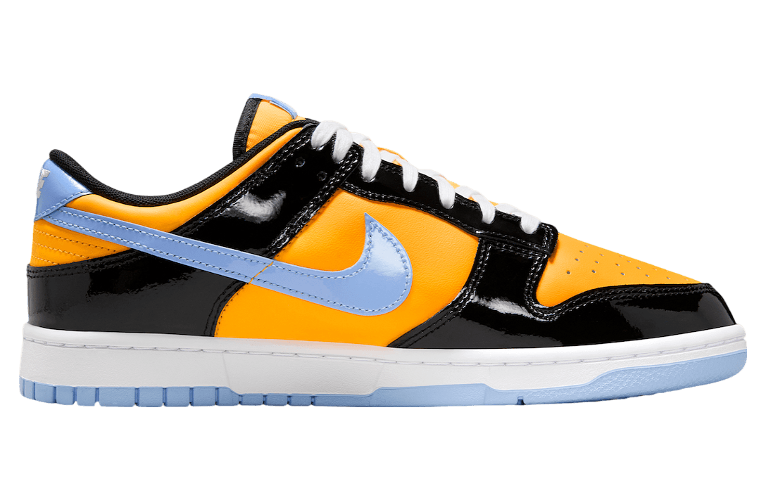 Nike Dunk Low SE Black / Laser Orange release photo 2