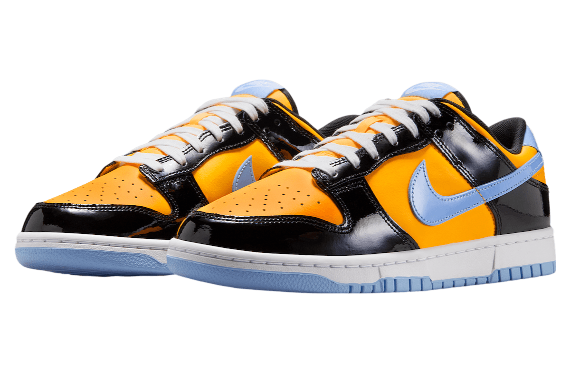Nike Dunk Low SE Black / Laser Orange release photo 4