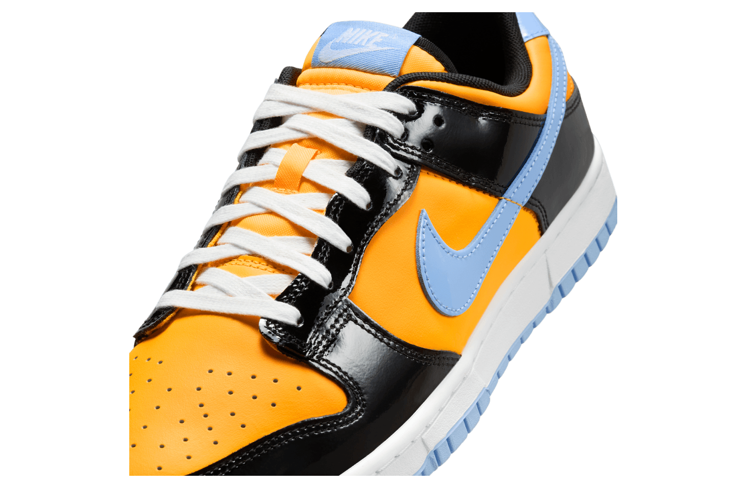 Nike Dunk Low SE Black / Laser Orange release photo 7