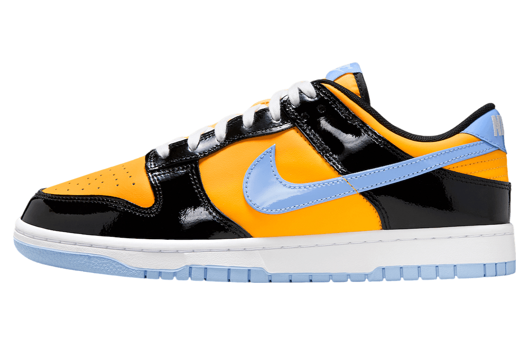 Nike Dunk Low SE Black / Laser Orange release photo 1